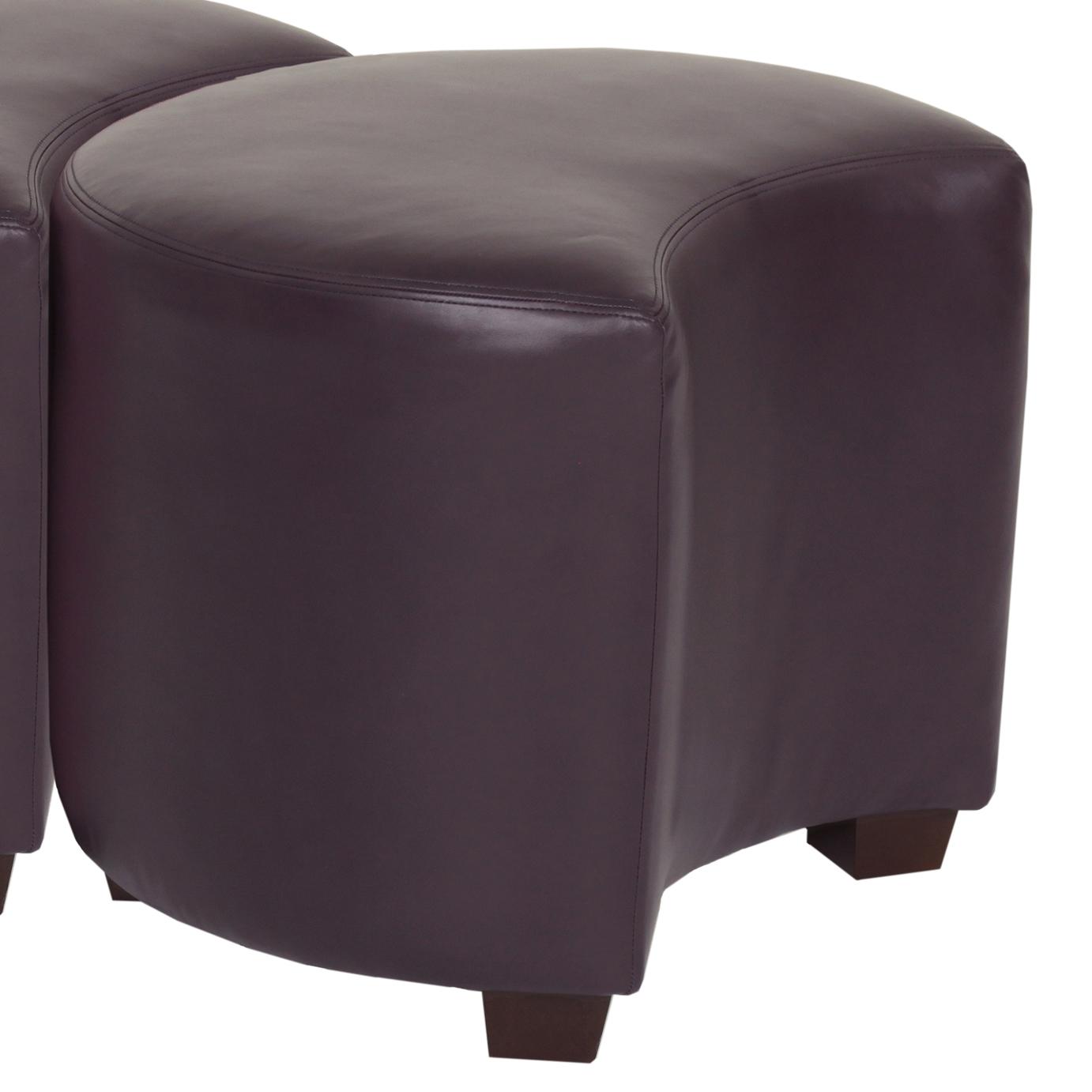 Norwalk Laguna Contemporary SemiCircle Ottoman Lagniappe Home Store